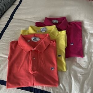 Lot of 3 Southern Tide Polos